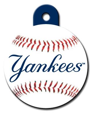 New York Yankees Pet Id Dog Tag Personalized for Your Pet